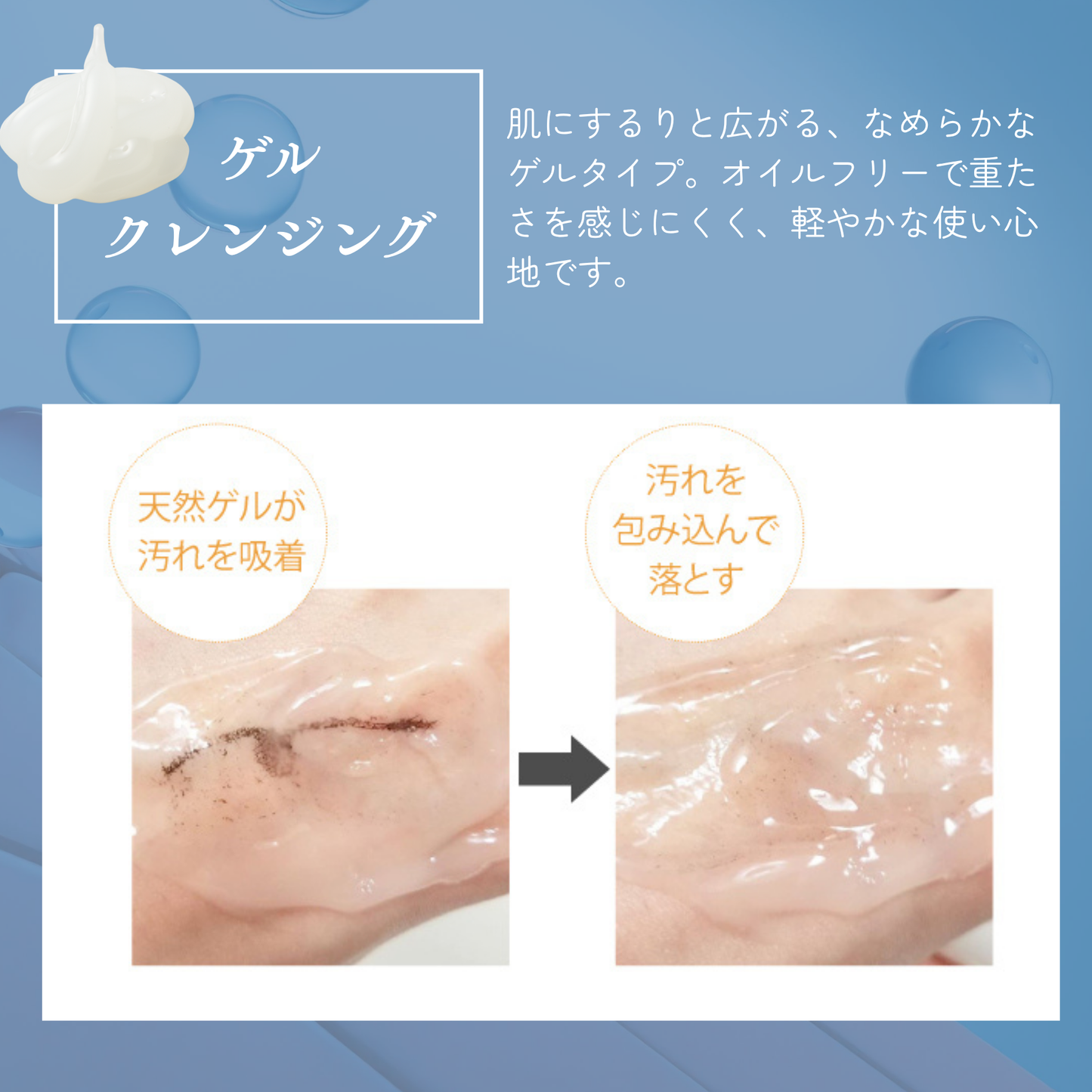 クレンジングゲル